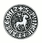 Sceau utilisé par Foulques de Montpezat, maître d'Aragon, sur un acte confirmant un échange de biens entre Rostan, précepteur de Rué à Draguignan, et Raymond Coulomb, sire de Lorgues, le 27 décembre 1224.